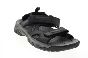 Keen KN4 Mens Black Nubuck Strap Sport Sandals Shoes