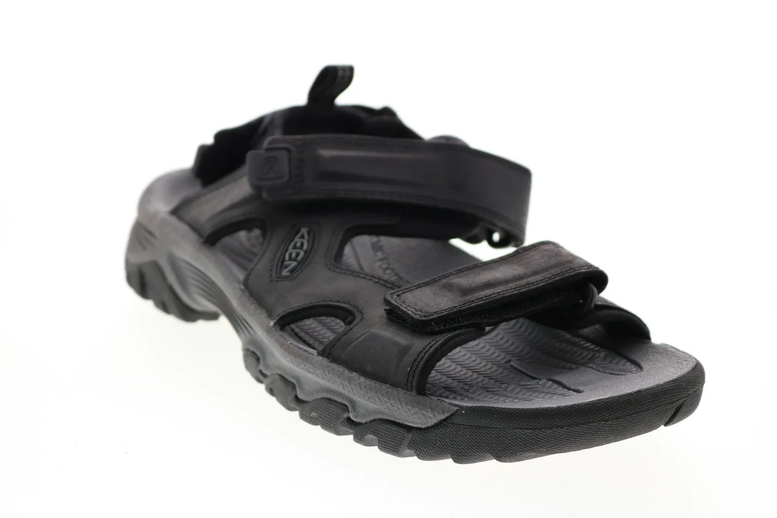 Keen KN4 Mens Black Nubuck Strap Sport Sandals Shoes