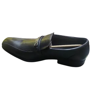 Kenneth Cole REACTION, Driving Dime LE, Black Dress Shoe