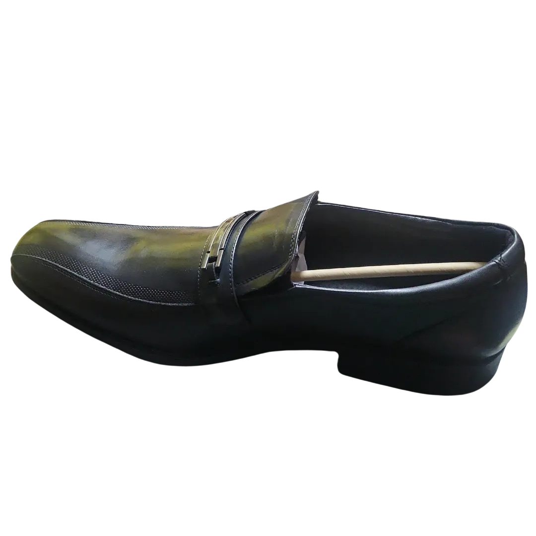 Kenneth Cole REACTION, Driving Dime LE, Black Dress Shoe