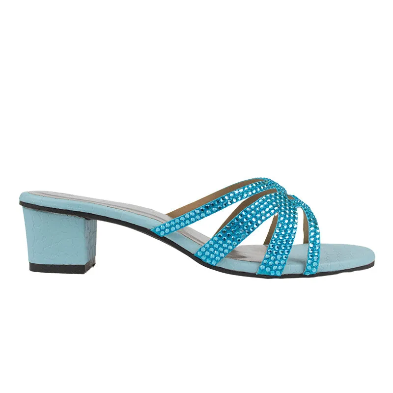 Layal Heels S87H - Baby Blue