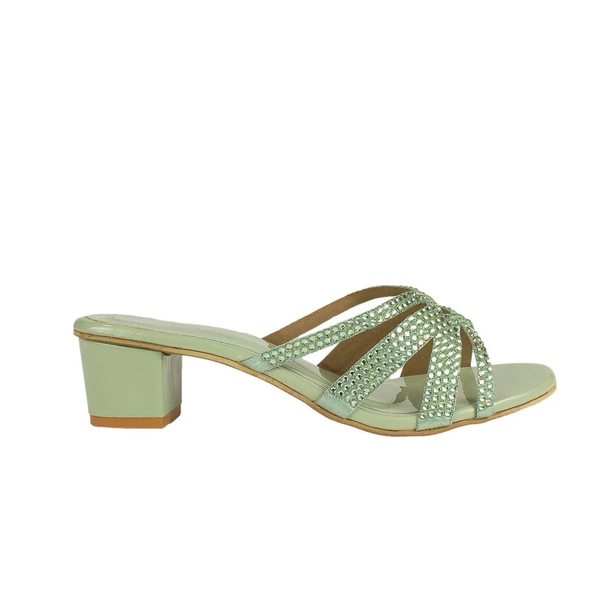 Layal Heels S87H - Mint Green