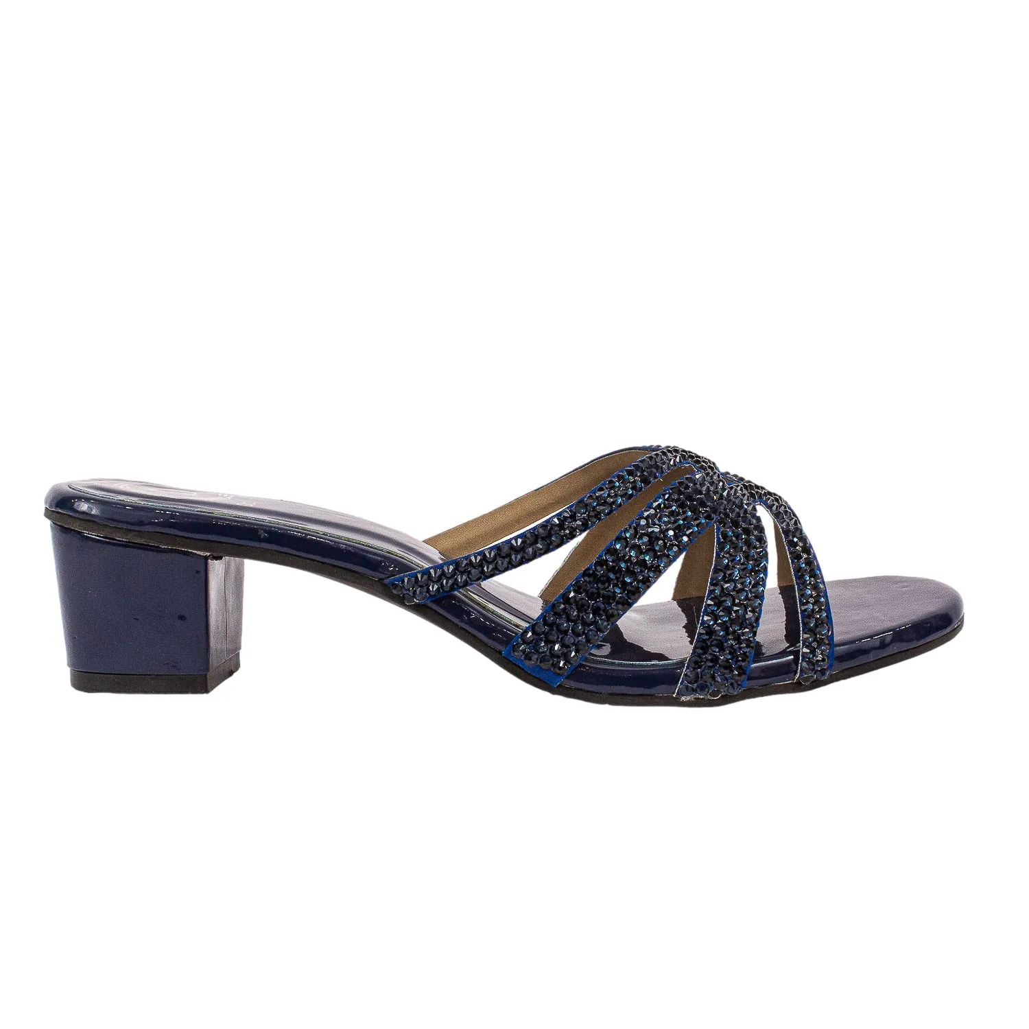 Layal Heels S87H - Navy Blue