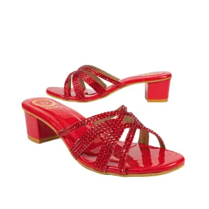 Layal Heels S87H - Red