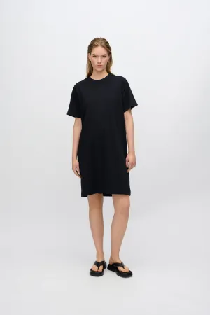 Lida t-shirt dress 4249 GOTS - Black