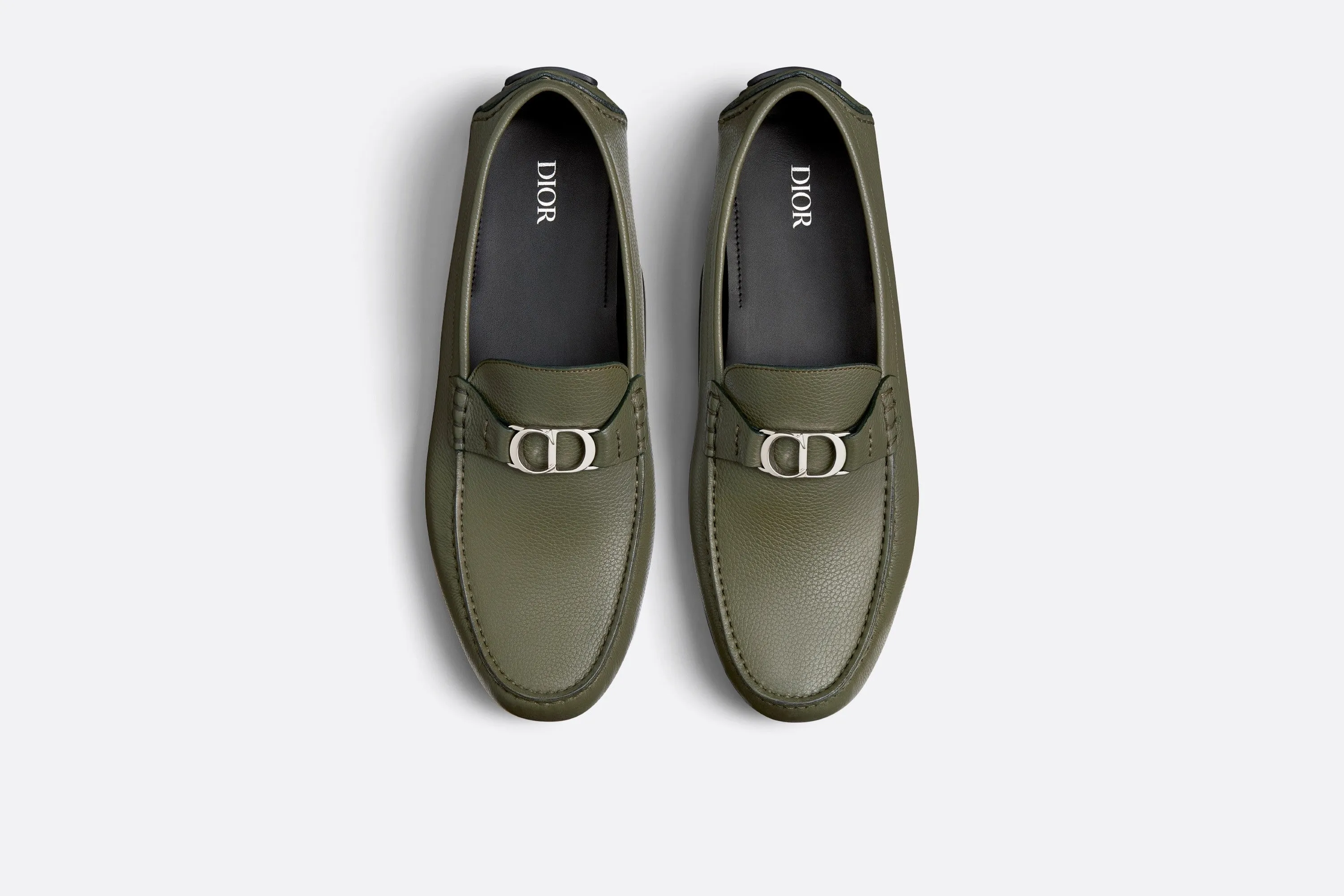 Loafer • Olive Grained Calfskin