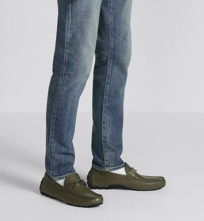 Loafer • Olive Grained Calfskin