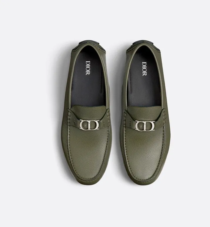 Loafer • Olive Grained Calfskin