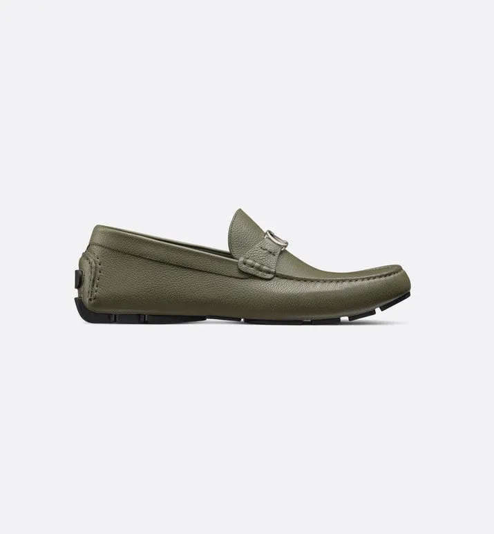 Loafer • Olive Grained Calfskin