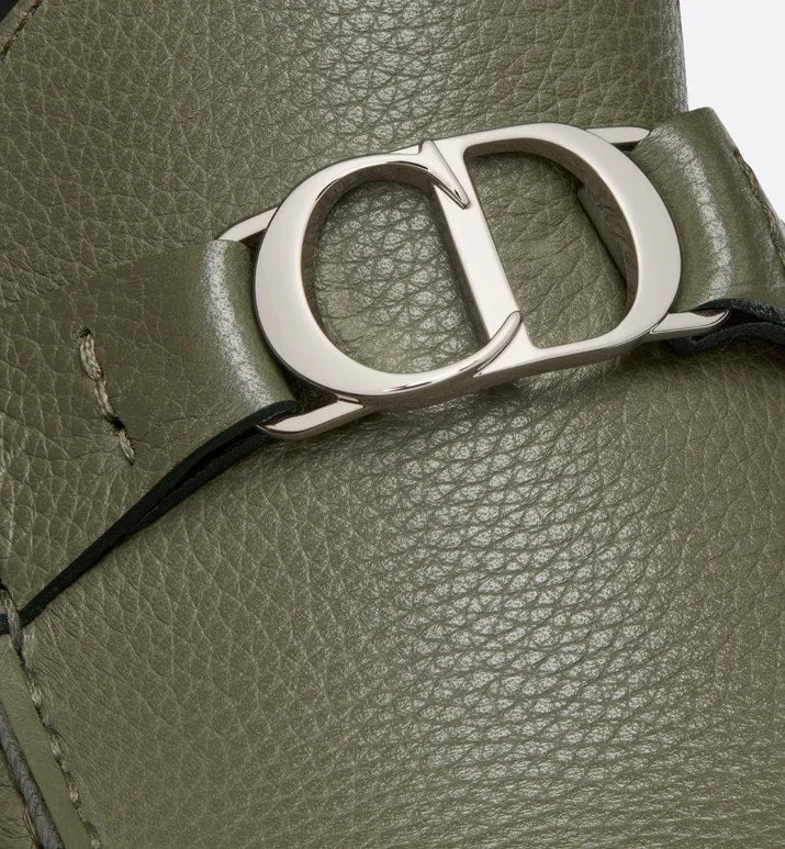 Loafer • Olive Grained Calfskin