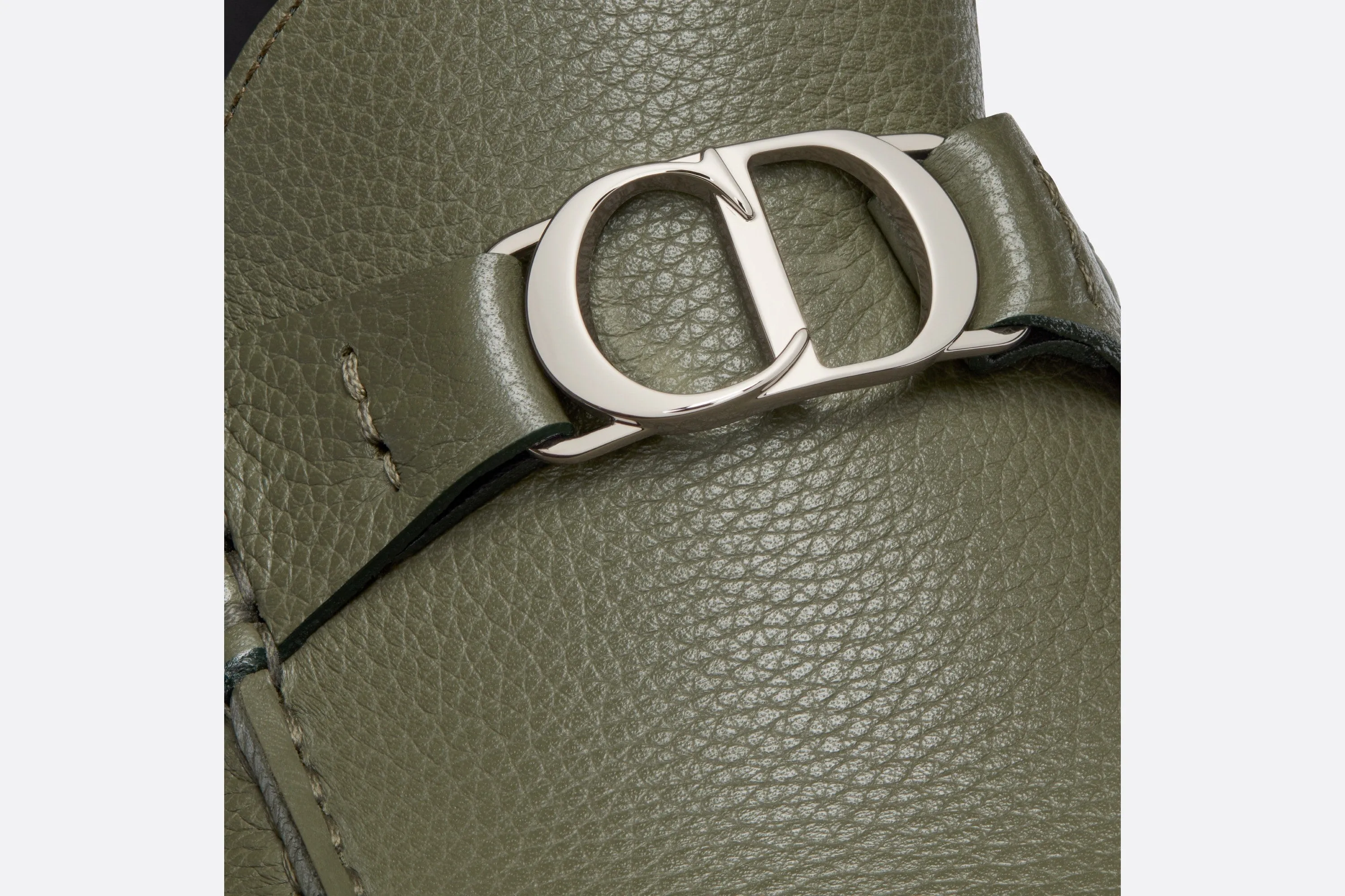 Loafer • Olive Grained Calfskin