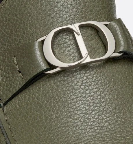Loafer • Olive Grained Calfskin