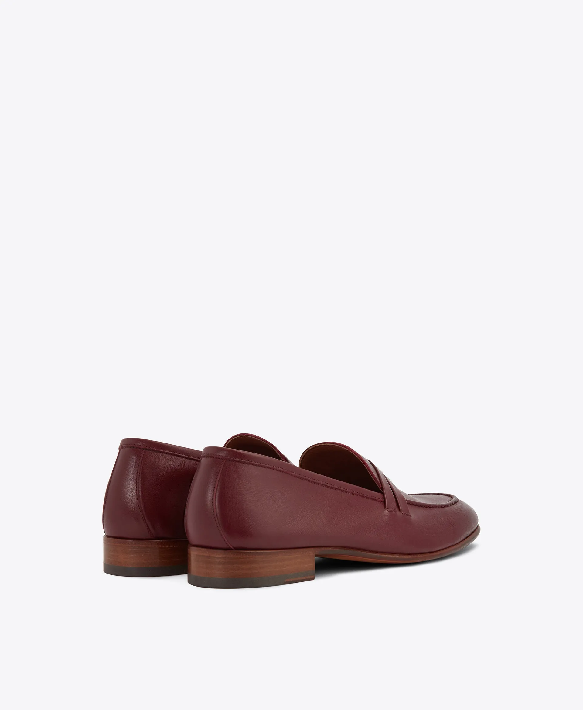 LUCA
Mens Burgundy Leather Loafer