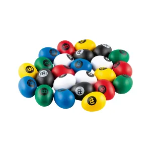 MEINL Percussion ES-SET24-BK Egg Shaker Set of 24, Multi Color
