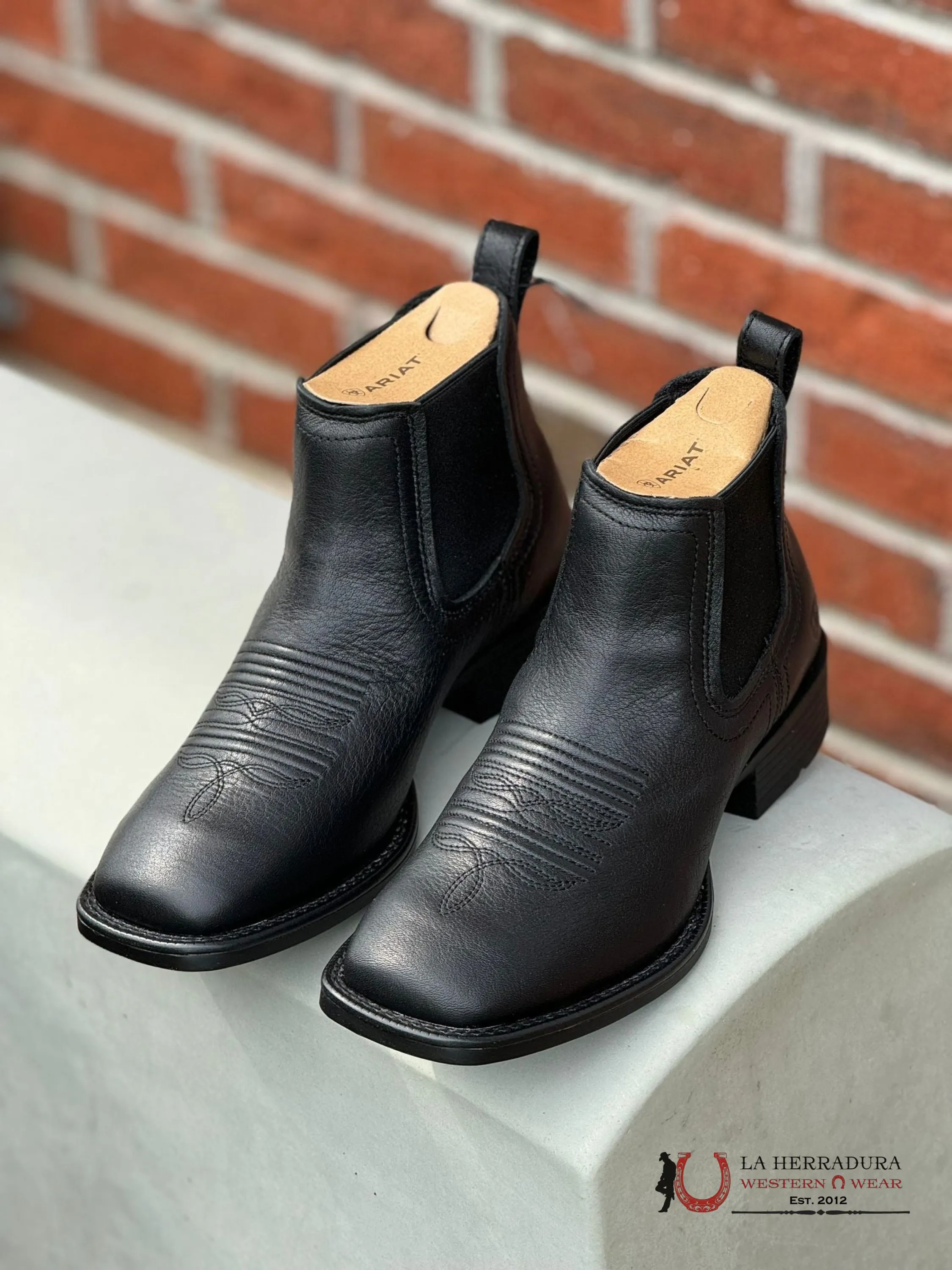 MEN’S ARIAT SPORT BOOKER ULTRA BLACK SHORT BOOT