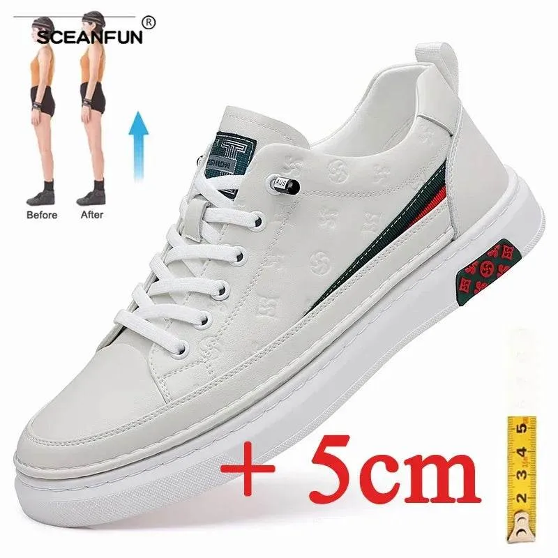 Men's Casual Shoes - Soft Leather Loafers Sneakers - TSS436