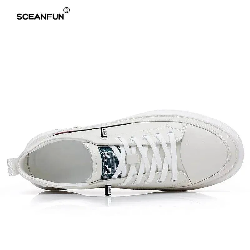 Men's Casual Shoes - Soft Leather Loafers Sneakers - TSS436
