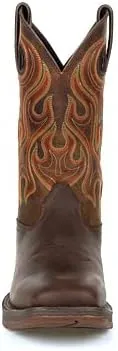 Men's Durango 12" Rebel Dark Chestnut Pull On Soft Toe Western Boot