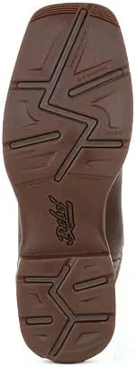 Men's Durango 12" Rebel Dark Chestnut Pull On Soft Toe Western Boot