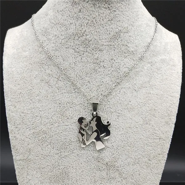 Mom Child Necklace