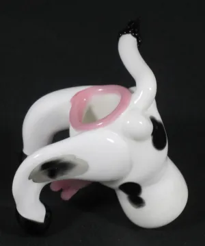 Monkey Throw Poop Cow-Butt Dome