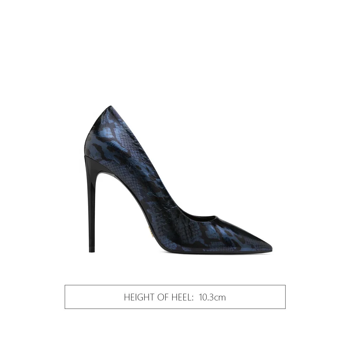 New single sexy snake grain leather women's  pointed toe stiletto high heels