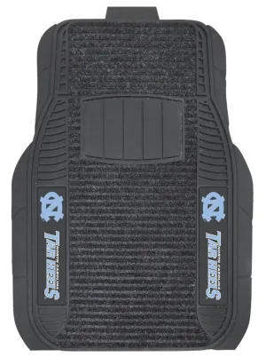 North Carolina Tar Heels Car Mats - Deluxe Set