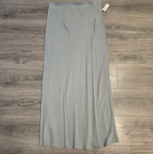 NWT, Anthropologie Elegant Green Maxi Skirt, Sz L