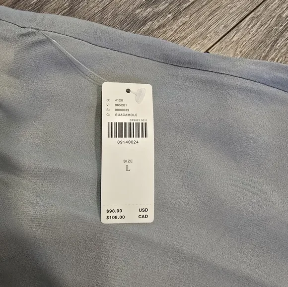 NWT, Anthropologie Elegant Green Maxi Skirt, Sz L
