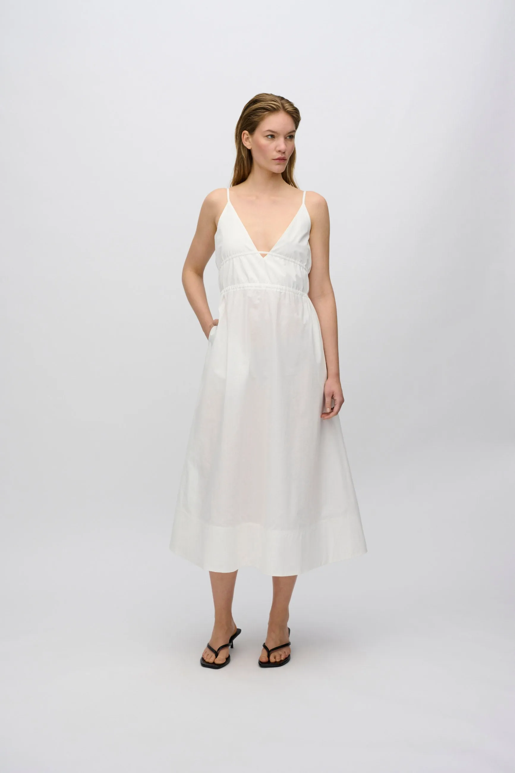 Olivia midi dress 4238 - Coco Milk