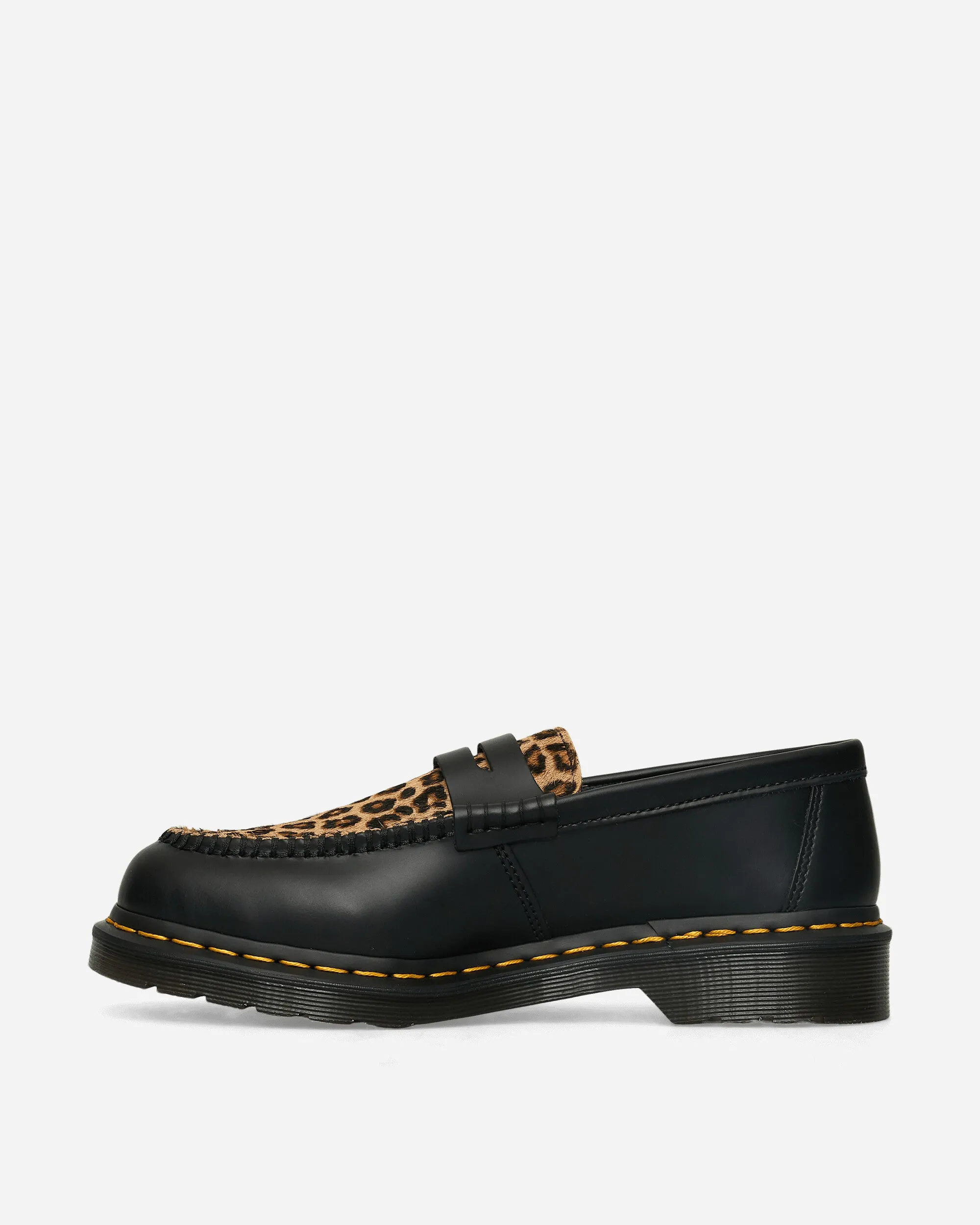 Penton Smooth Leather Loafers Black / Light Tan