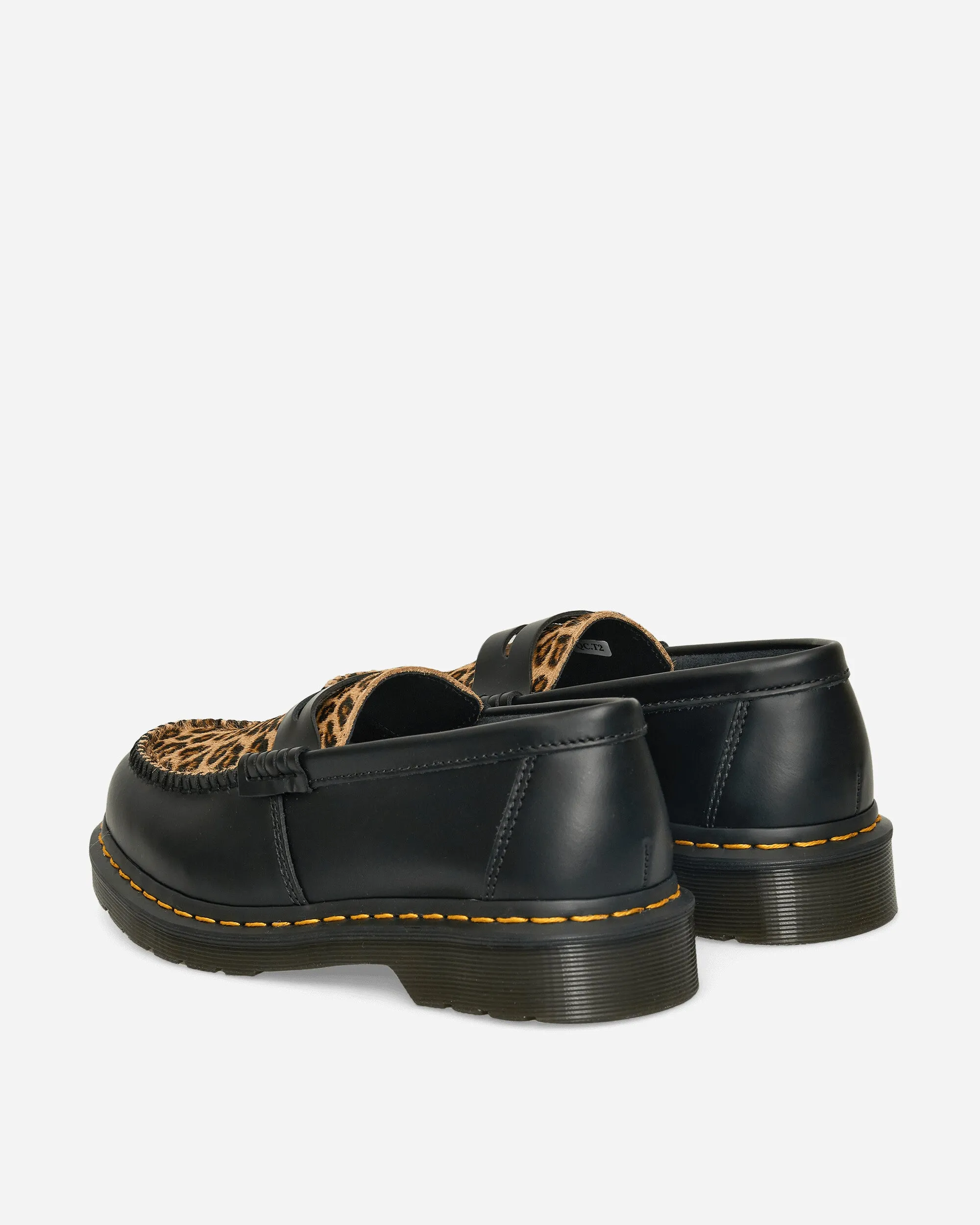 Penton Smooth Leather Loafers Black / Light Tan