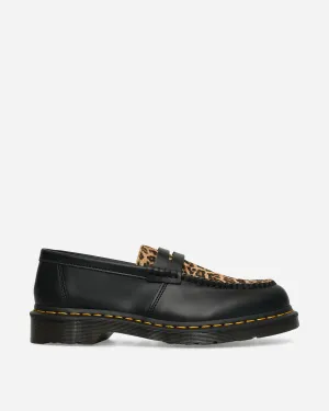 Penton Smooth Leather Loafers Black / Light Tan