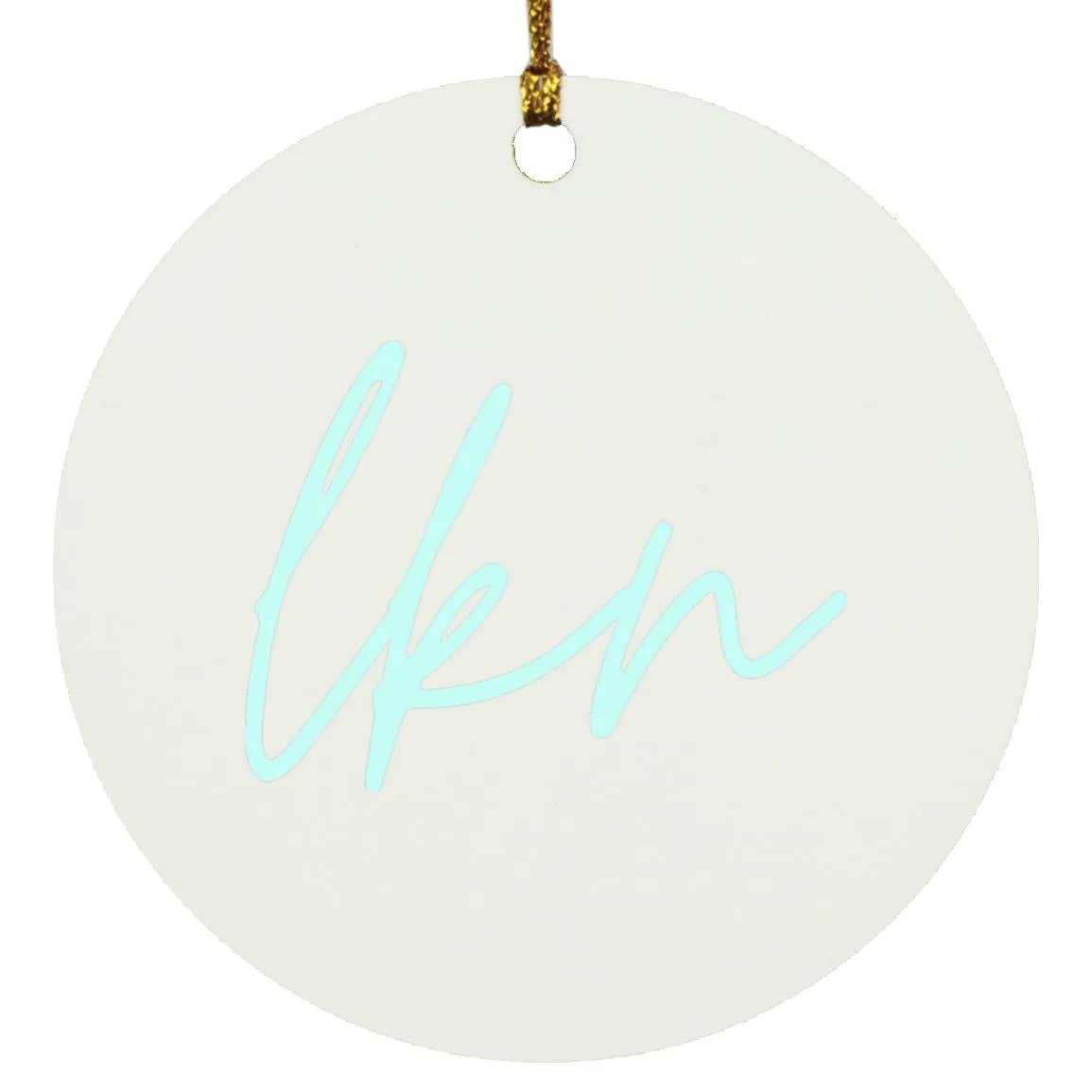 "LKN" Ornament