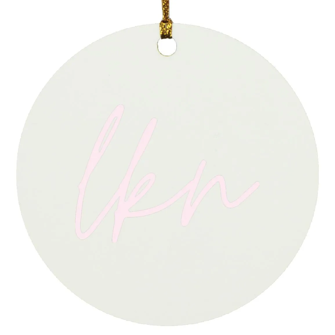 "LKN" Ornament