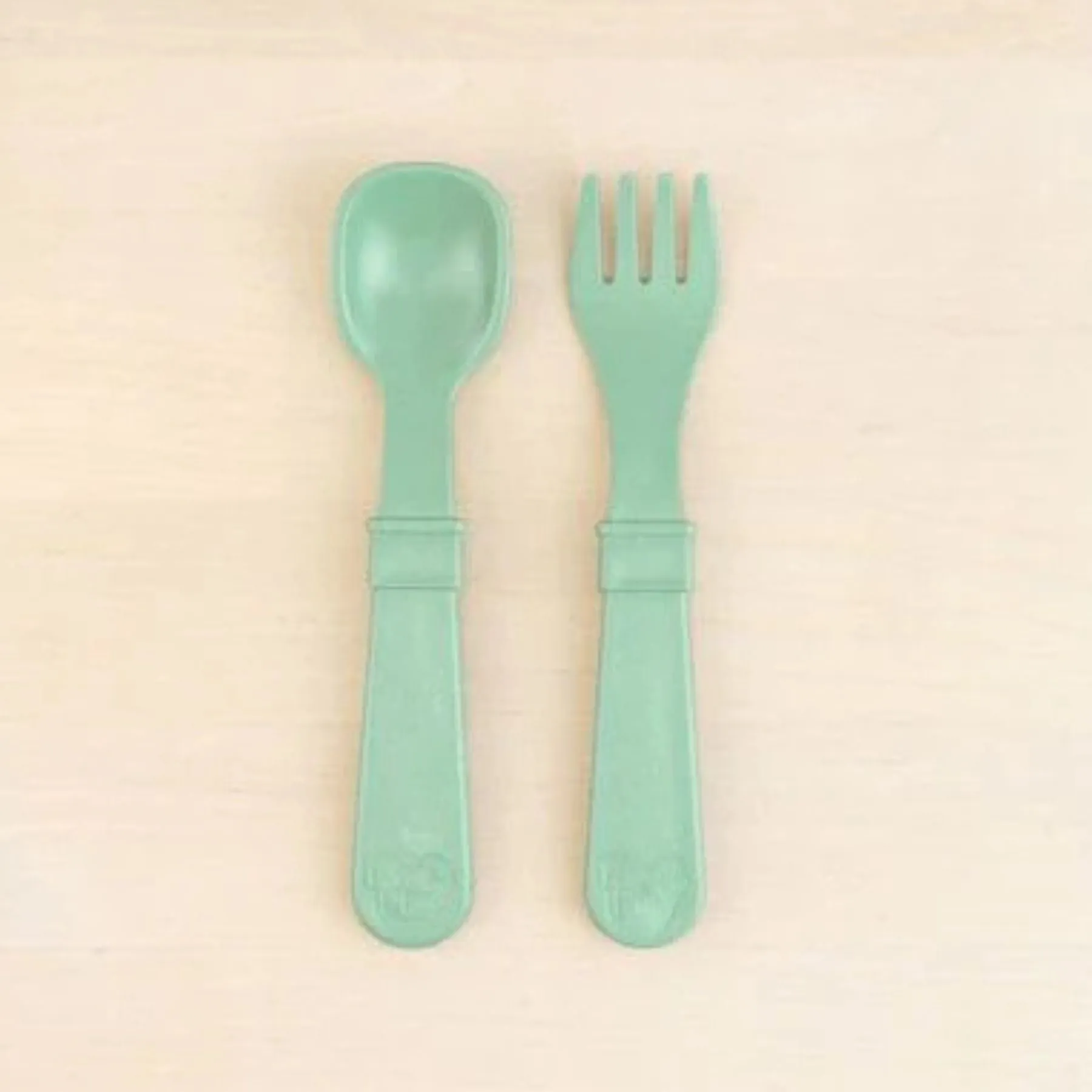 Re-Play Toddler (Fork   Spoon) Utensil Set