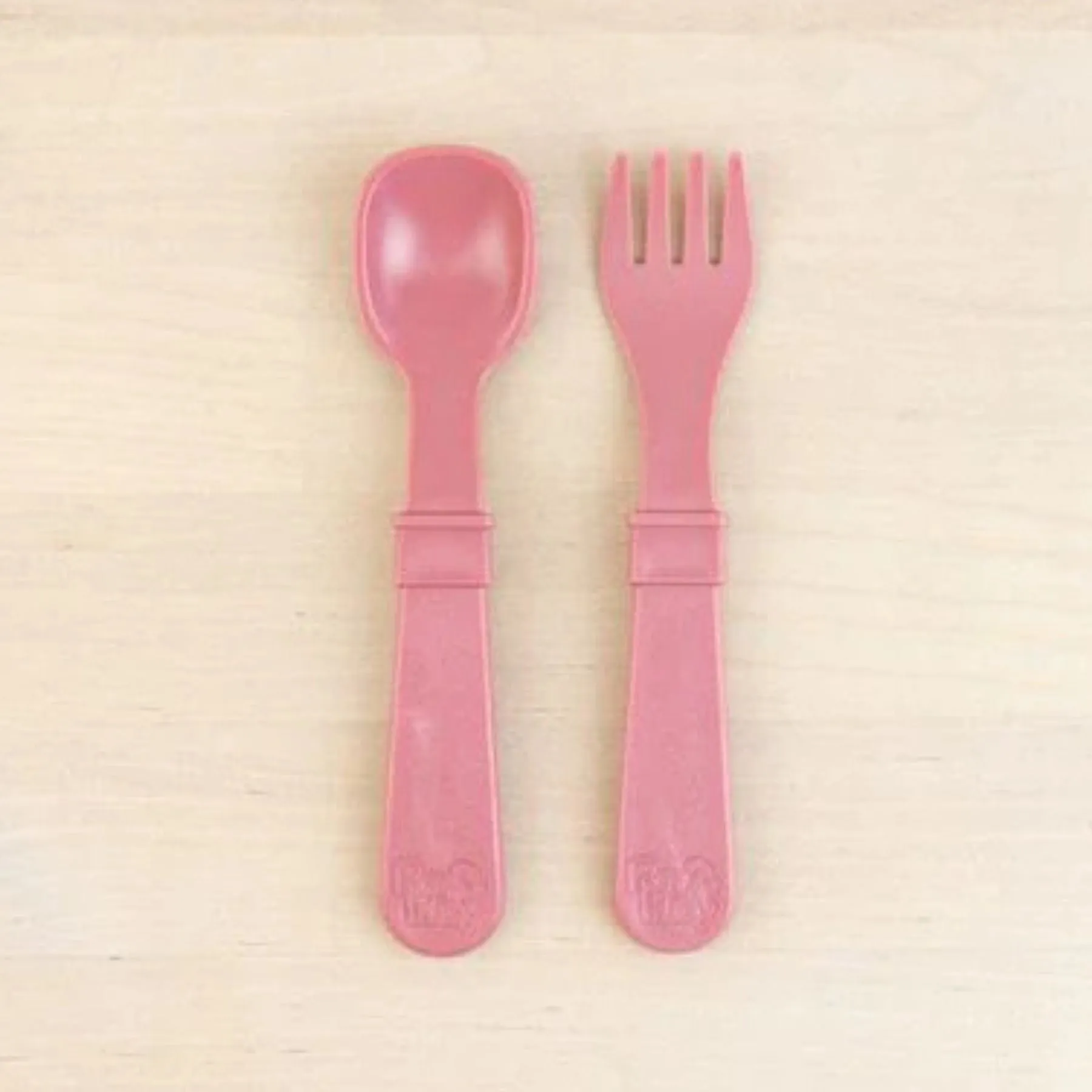 Re-Play Toddler (Fork   Spoon) Utensil Set