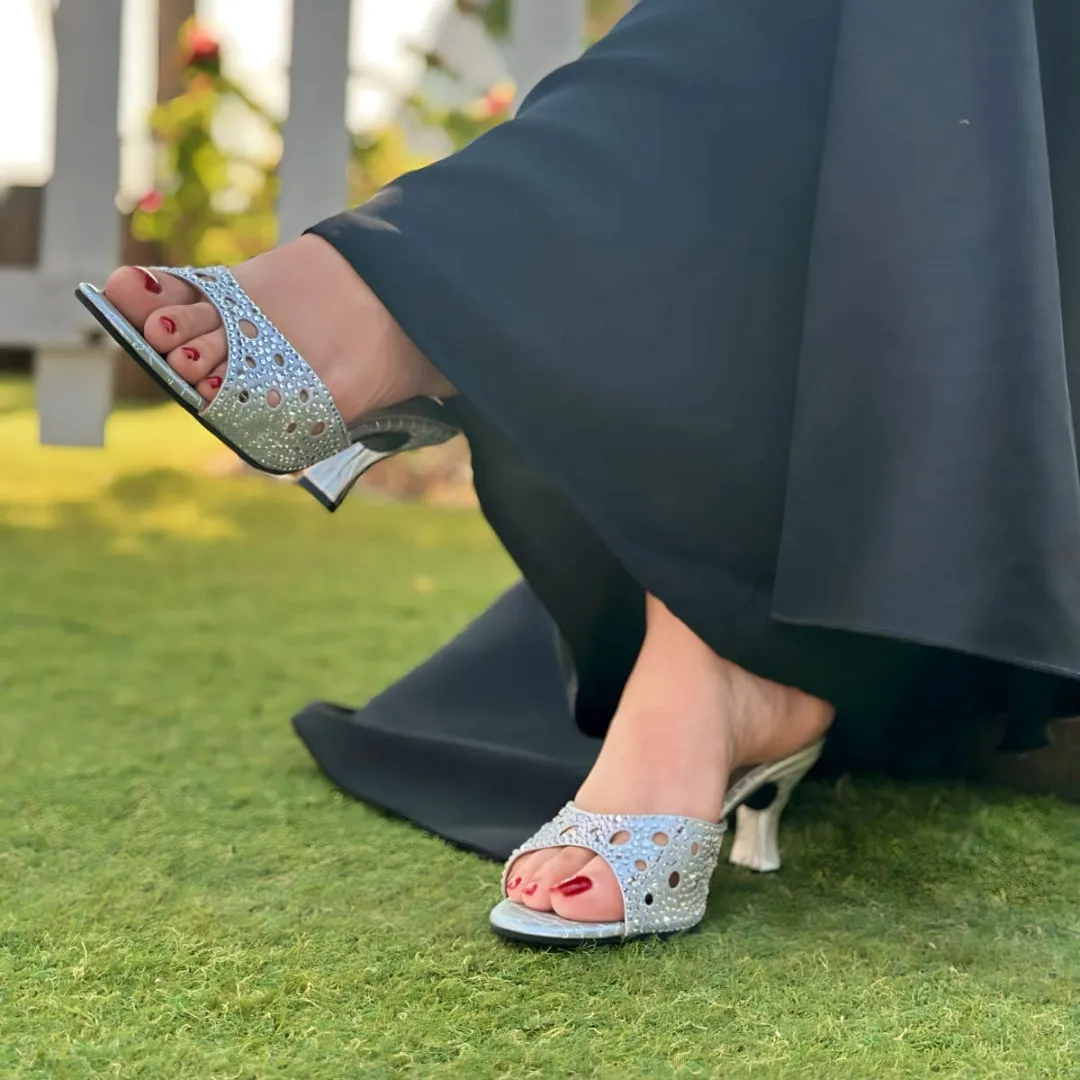 Reem Heels S207H - Silver