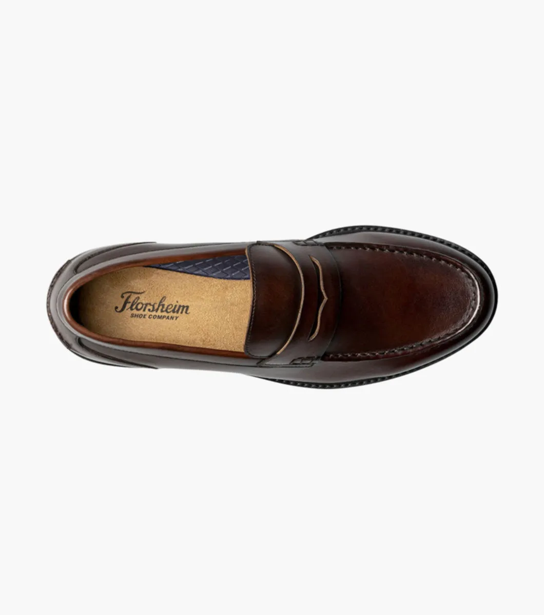 Renegade Moc Toe Penny Loafer-Brown | Florsheim