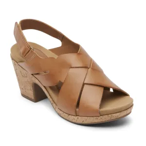 ROCKPORT COBB HILL ALLEAH SLINGBACK SANDAL MEDIUM AND WIDE  - FINAL SALE!