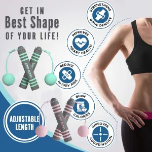 Rope Skipping Ropeless PVC Skipping Rope Cordless Jump Roper