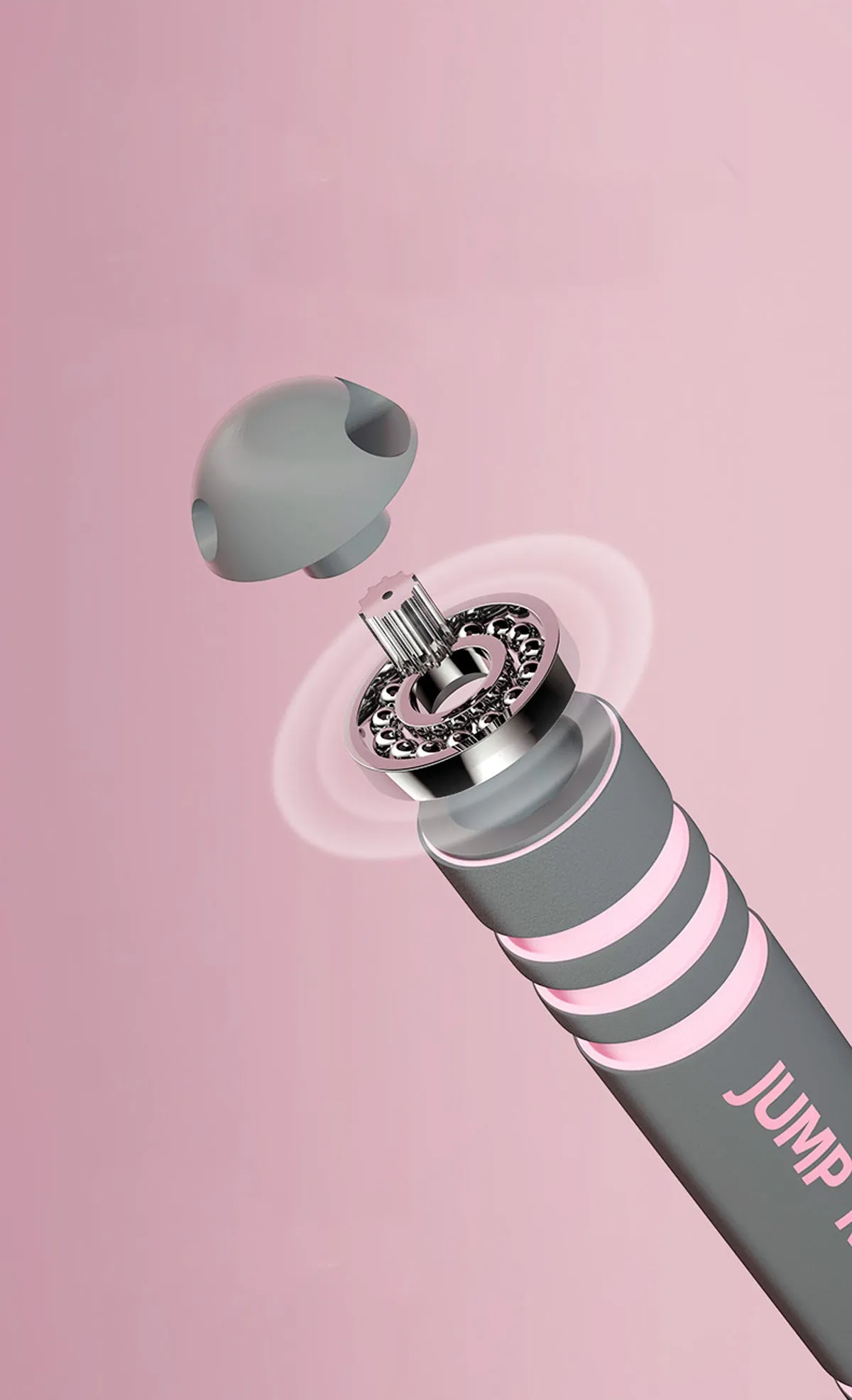 Rope Skipping Ropeless PVC Skipping Rope Cordless Jump Roper