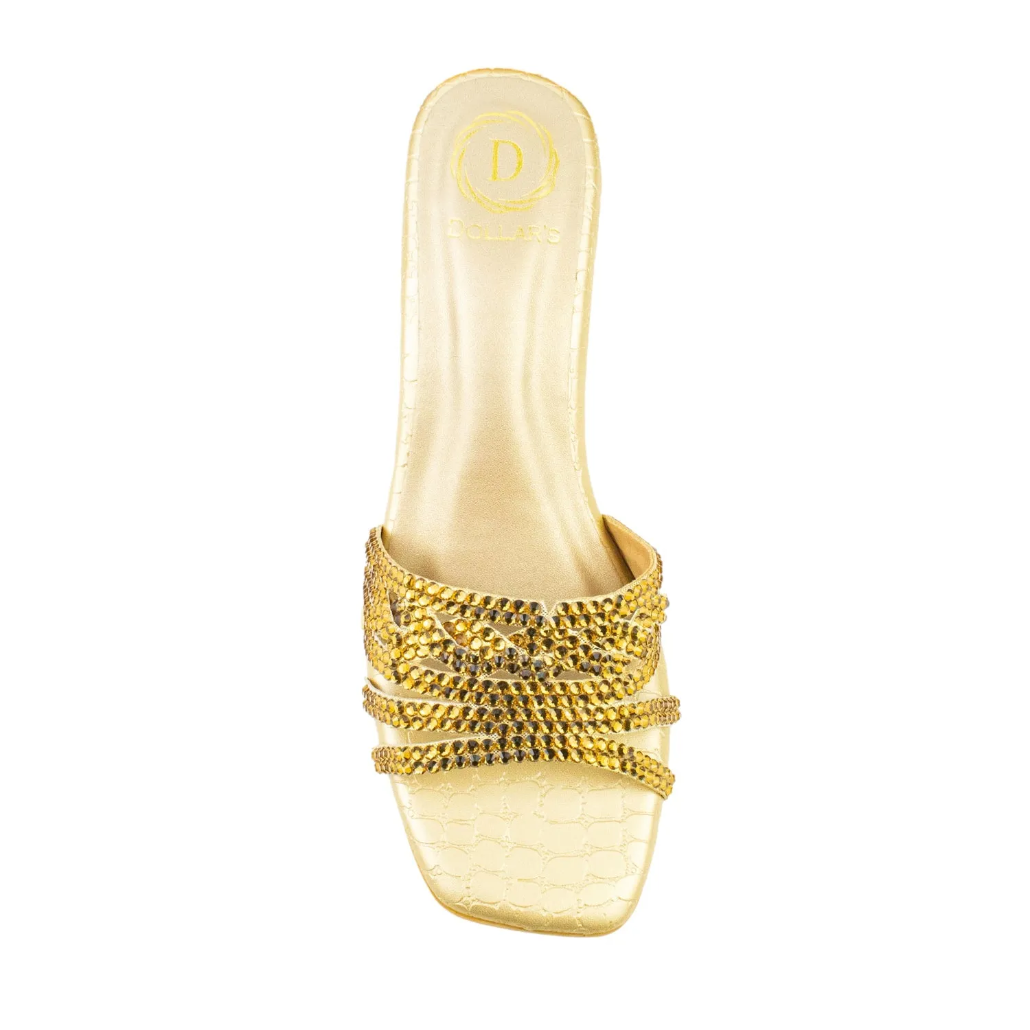 Salwa Heels S84H - Gold