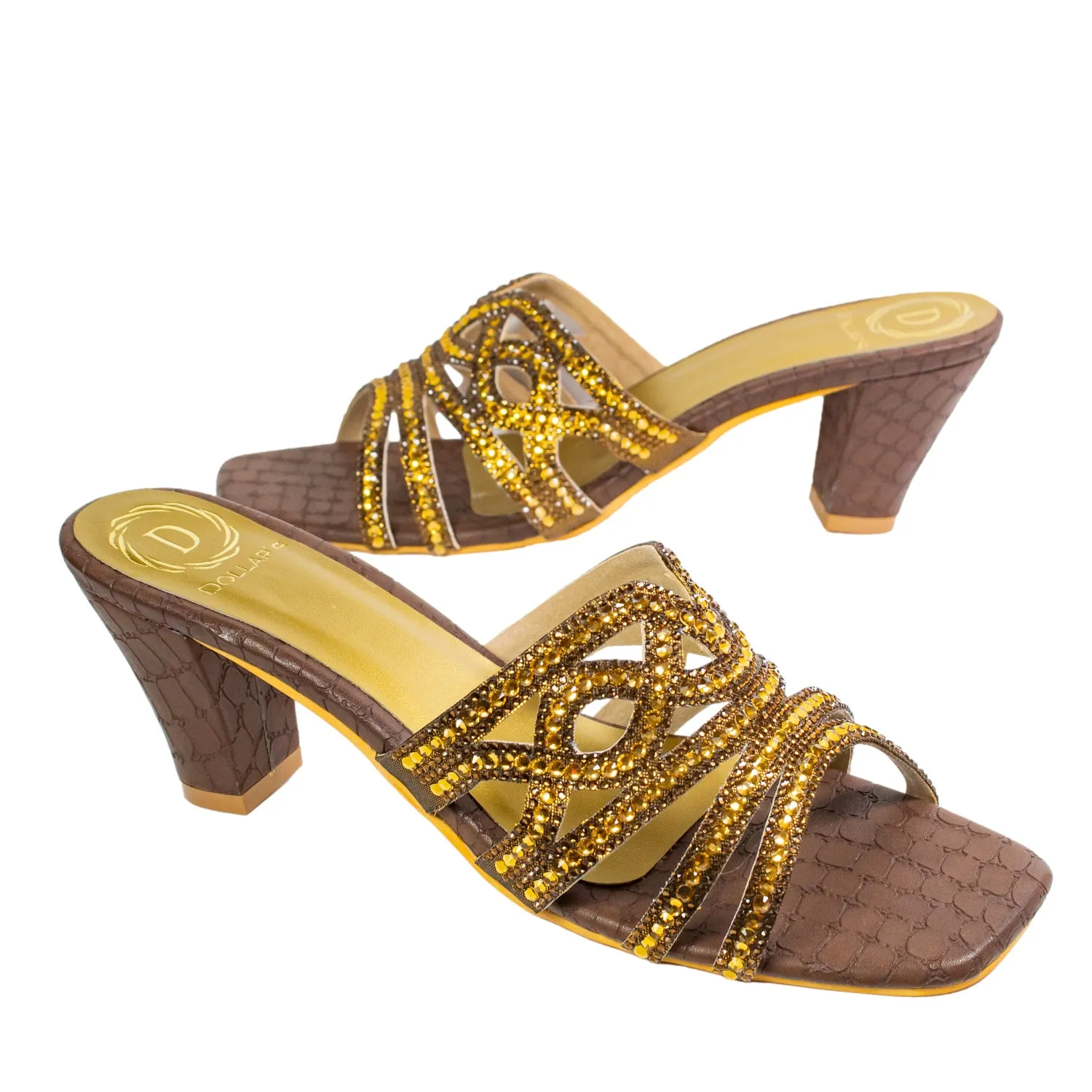 Samira Heels S181H - Brown