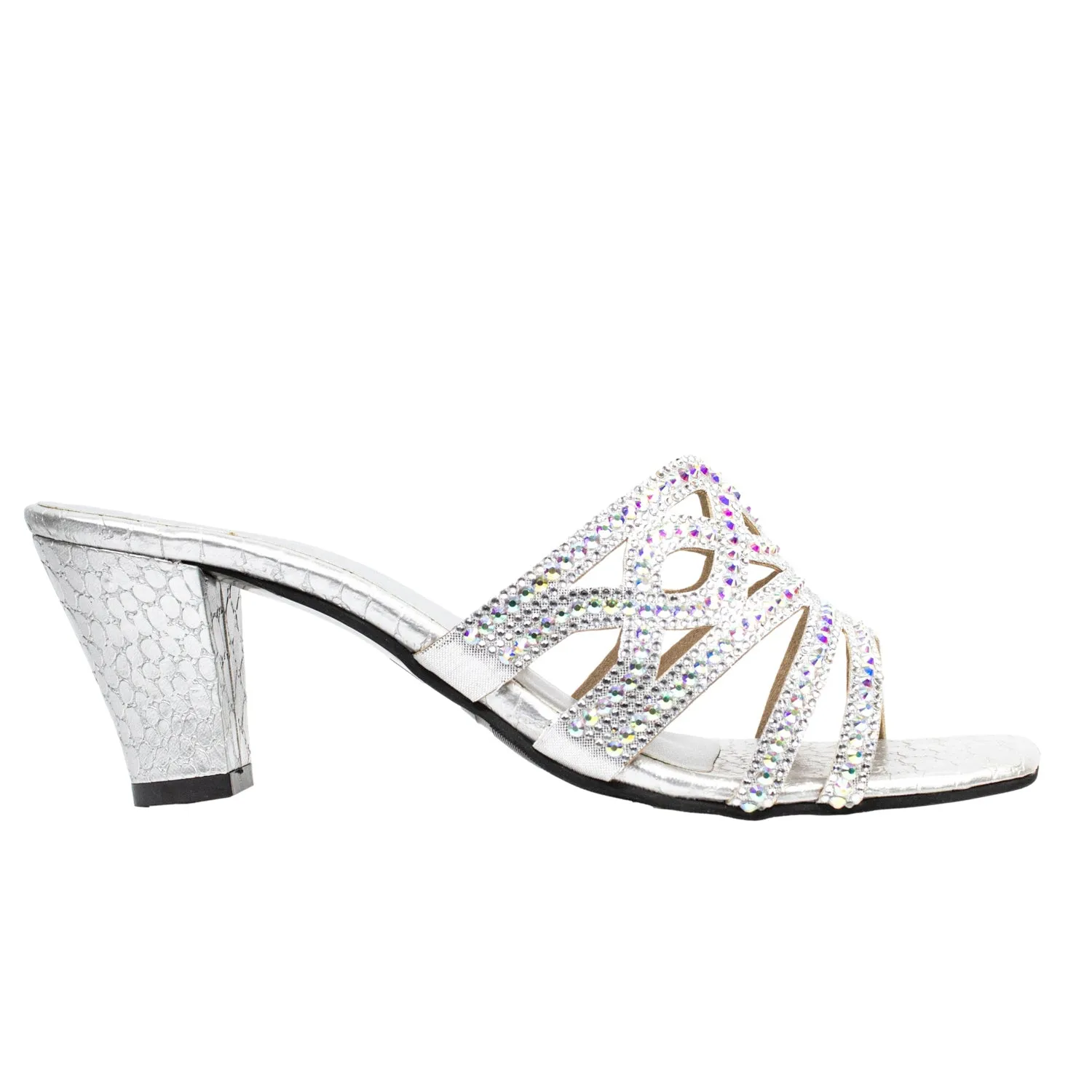 Samira Heels S181H - Silver