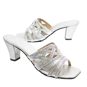 Samira Heels S181H - Silver