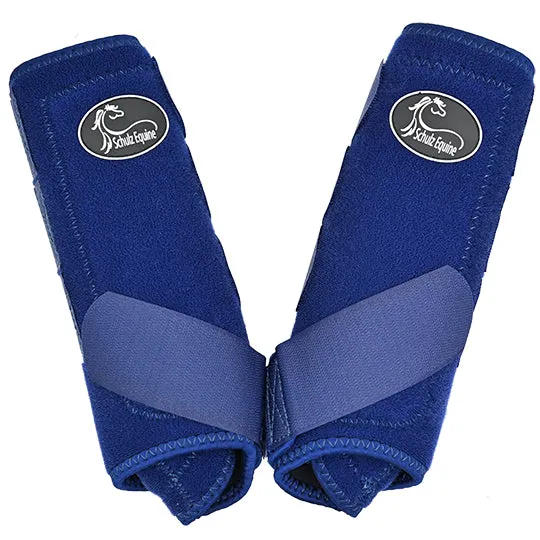 Schulz Equine 2 Pack Midnight Splint Boots