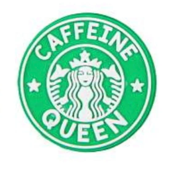 SHOE CHARMS - CAFFEINE QUEEN