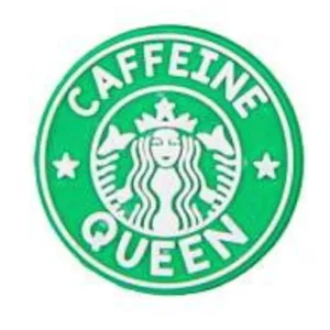 SHOE CHARMS - CAFFEINE QUEEN