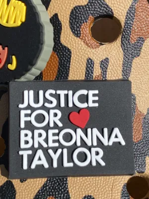 SHOE CHARMS - JUSTICE FOR BREONNA